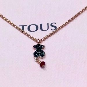 Tous Rose Vermeil with Spinel Necklace